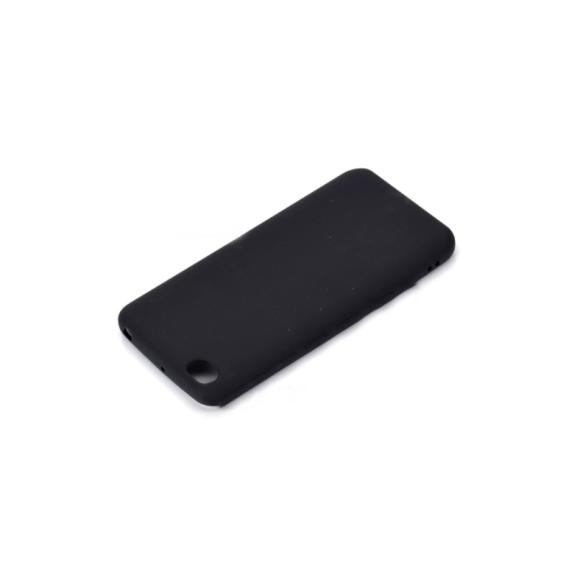 FUNDA CARCASA DE SILICONA SUAVE COLOR NEGRO PARA XIAOMI REDMI GO