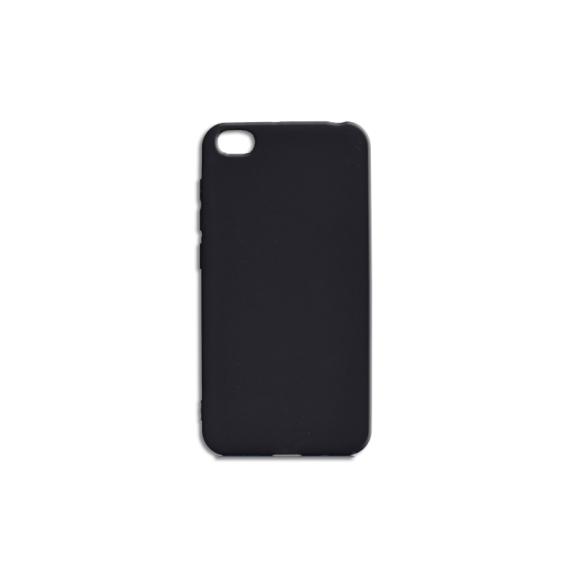 FUNDA CARCASA DE SILICONA SUAVE COLOR NEGRO PARA XIAOMI REDMI GO