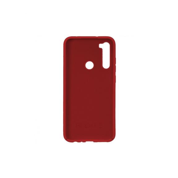 FUNDA DE SILICONA SUAVE COLOR ROJO PARA XIAOMI REDMI NOTE 8