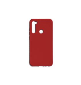 FUNDA DE SILICONA SUAVE COLOR ROJO PARA XIAOMI REDMI NOTE 8