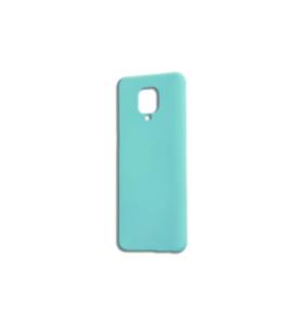 Turquoise Blue Silicone Case Xiaomi Redmi Note 9S / Note 9 Pro