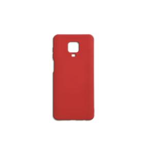 Red Silicone Case for Xiaomi Redmi Note 9S / Note 9 Pro