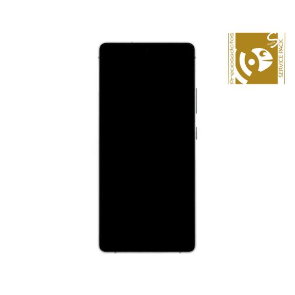 Pantalla SERVICE PACK para Samsung Galaxy S10 Lite plateado