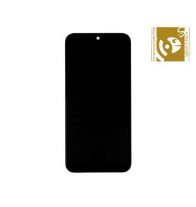 Pantalla para Samsung Galaxy A01 con marco negro SERVICE PACK