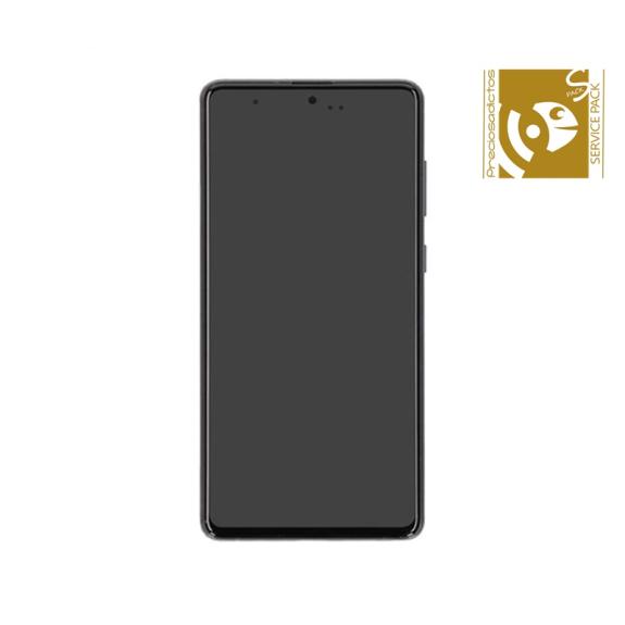 Pantalla para Samsung Galaxy Note 10 Lite negro SERVICE PACK