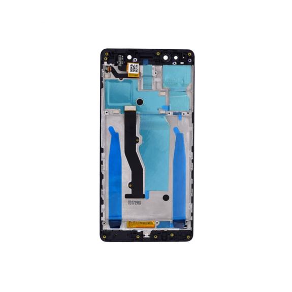 PANTALLA TACTIL LCD COMPLETA PARA LENOVO K8 NOTE NEGRO CON MARCO