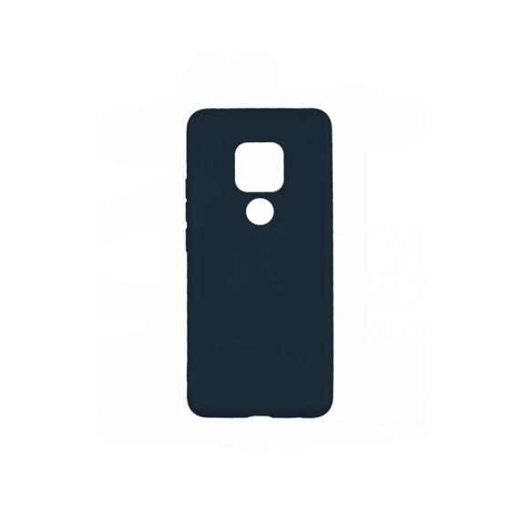 FUNDA CARCASA DE SILICONA SUAVE AZUL OSCURO PARA HUAWEI MATE 20
