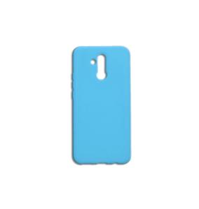 FUNDA DE SILICONA SUAVE COLOR AZUL PARA HUAWEI MATE 20 LITE