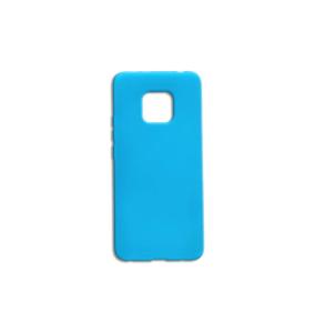 FUNDA DE SILICONA SUAVE COLOR AZUL PARA HUAWEI MATE 20 PRO