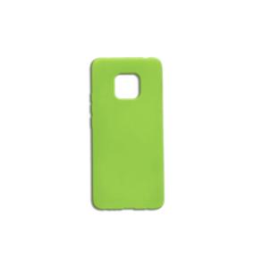 FUNDA DE SILICONA SUAVE COLOR VERDE PARA HUAWEI MATE 20 PRO