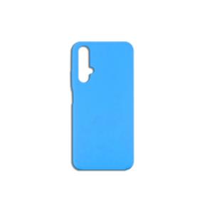 FUNDA DE SILICONA SUAVE AZUL PARA HUAWEI NOVA 5T / HONOR 20