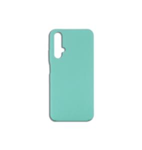 FUNDA DE SILICONA AZUL TURQUESA PARA HUAWEI NOVA 5T / HONOR 20