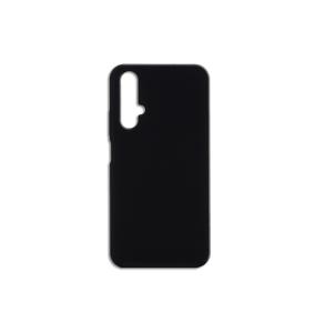FUNDA DE SILICONA COLOR NEGRO PARA HUAWEI NOVA 5T / HONOR 20