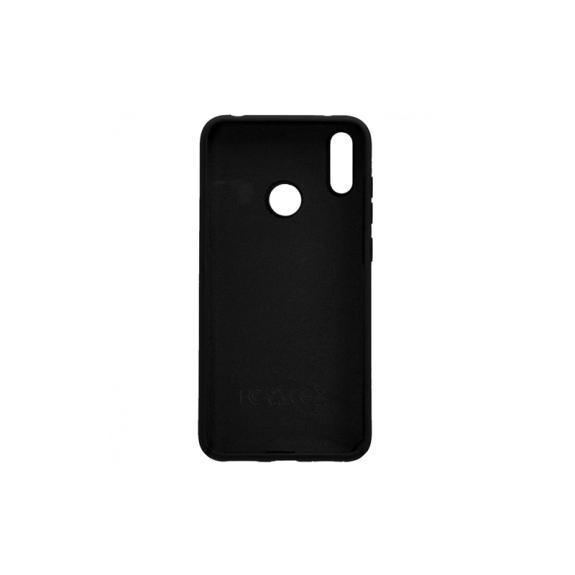 FUNDA CARCASA DE SILICONA SUAVE NEGRO PARA HUAWEI P SMART 2019