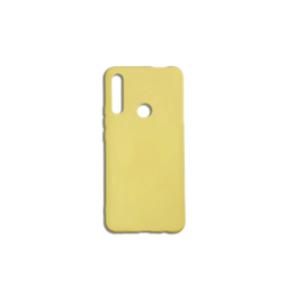 FUNDA CARCASA DE SILICONA SUAVE AMARILLO PARA HUAWEI P SMART Z