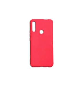 FUNDA CARCASA DE SILICONA SUAVE COLOR ROJO PARA HUAWEI P SMART Z