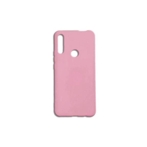 Funda carcasa de Silicona Suave Rosa para Huawei P Smart Z