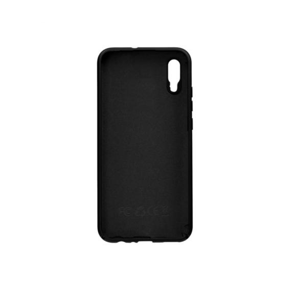 FUNDA CARCASA DE SILICONA SUAVE COLOR NEGRO PARA HUAWEI P20