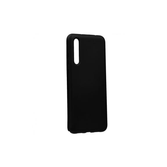FUNDA CARCASA DE SILICONA SUAVE COLOR NEGRO PARA HUAWEI P30