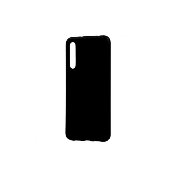 FUNDA CARCASA DE SILICONA SUAVE COLOR NEGRO PARA HUAWEI P30