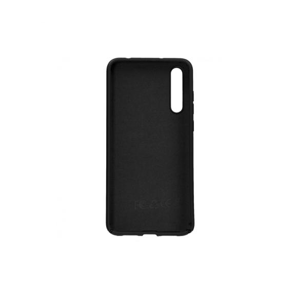 FUNDA CARCASA DE SILICONA SUAVE COLOR NEGRO PARA HUAWEI P30