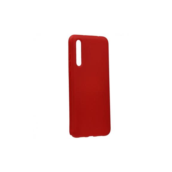 FUNDA CARCASA DE SILICONA SUAVE COLOR ROJO PARA HUAWEI P30