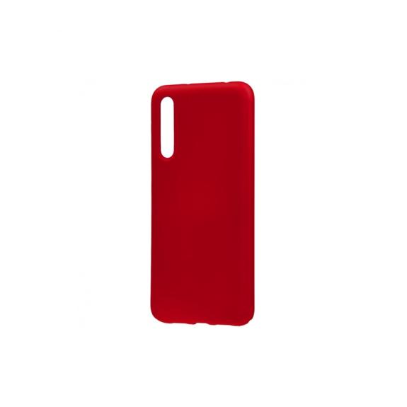 FUNDA CARCASA DE SILICONA SUAVE COLOR ROJO PARA HUAWEI P30