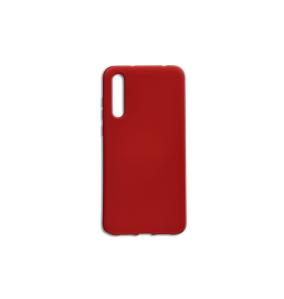 FUNDA CARCASA DE SILICONA SUAVE COLOR ROJO PARA HUAWEI P30