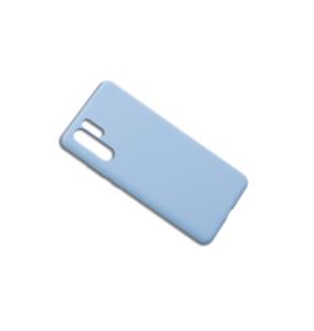 FUNDA DE SILICONA SUAVE COLOR AZUL GRISACEO PARA HUAWEI P30 PRO