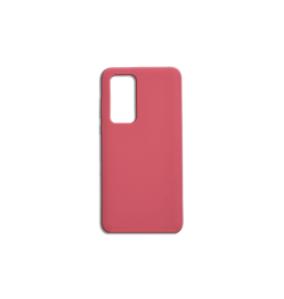 Caso de habitação de silicone macio rosa para Huawei P40