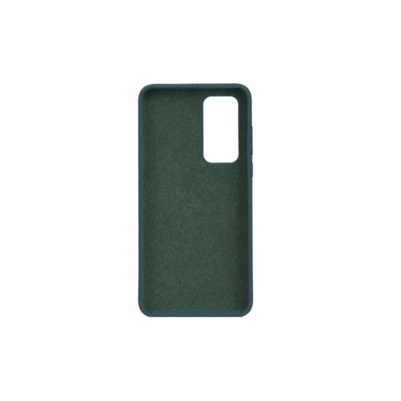 FUNDA DE SILICONA SUAVE COLOR VERDE OSCURO PARA HUAWEI P40