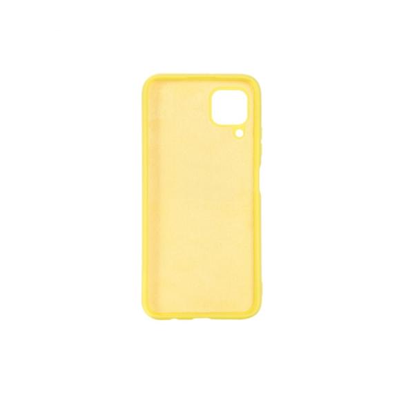 FUNDA DE SILICONA SUAVE COLOR AMARILLO PARA HUAWEI P40 LITE