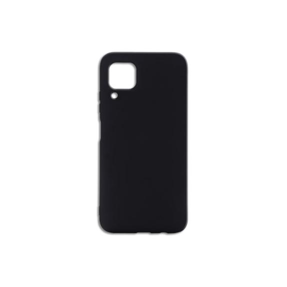 FUNDA CARCASA DE SILICONA SUAVE COLOR NEGRO PARA HUAWEI P40 LITE