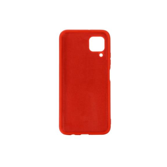 FUNDA CARCASA DE SILICONA SUAVE COLOR ROJO PARA HUAWEI P40 LITE