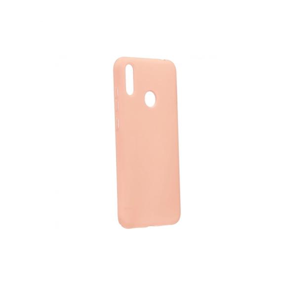 FUNDA CARCASA DE SILICONA SUAVE COLOR ROSA PARA HUAWEI Y6 2019