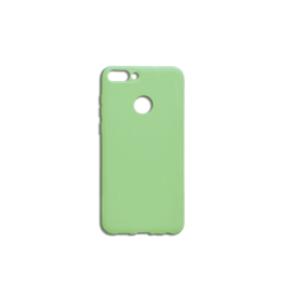 FUNDA CARCASA DE SILICONA SUAVE COLOR VERDE PARA HUAWEI Y7 2018