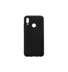 FUNDA CARCASA DE SILICONA SUAVE COLOR NEGRO PARA HUAWEI Y9 2019