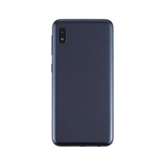 Tapa para Samsung Galaxy A10E negro con lente