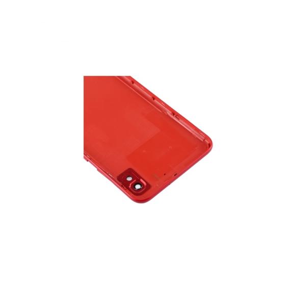 Tapa para Samsung Galaxy A10 rojo con lente