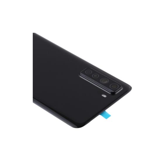 Tapa para Huawei P40 Lite 5G / Nova 7 SE negro con lente