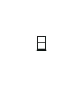 Bandeja dual SIM para Huawei P40 Lite 5G negro