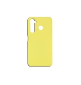 FUNDA CARCASA DE SILICONA SUAVE COLOR AMARILLO PARA REALME 5 PRO