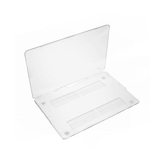 FUNDA PROTECTORA CRISTAL DURO PARA MACBOOK AIR 13.3 TRANSPARENTE