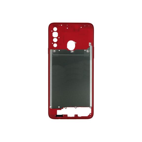 Marco para Samsung Galaxy A20S rojo