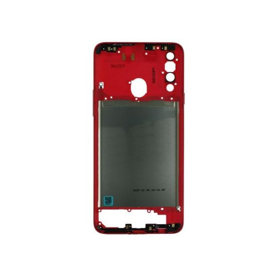 Marco para Samsung Galaxy A20S rojo