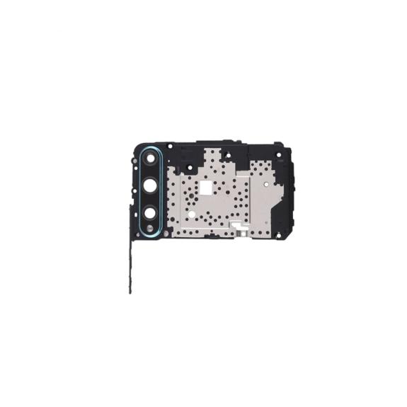 Soporte de placa con lente para Huawei Y8P / P Smart S cristal