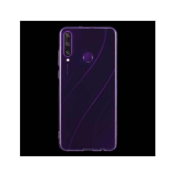 FUNDA CARCASA GEL TPU PARA HUAWEI Y6P TRANSPARENTE