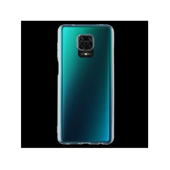 FUNDA CARCASA GEL TPU PARA XIAOMI REDMI NOTE 9 PRO TRANSPARENTE