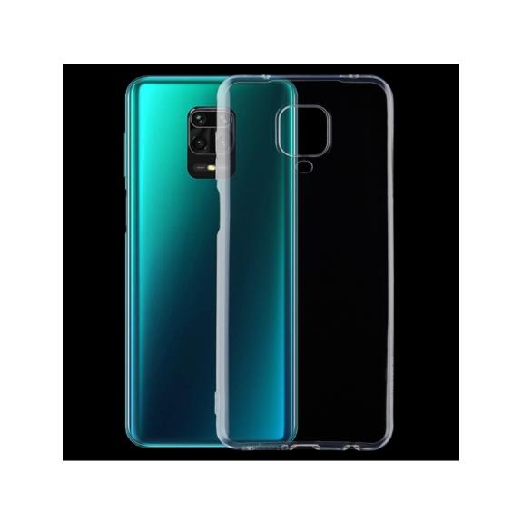 FUNDA CARCASA GEL TPU PARA XIAOMI REDMI NOTE 9 PRO TRANSPARENTE