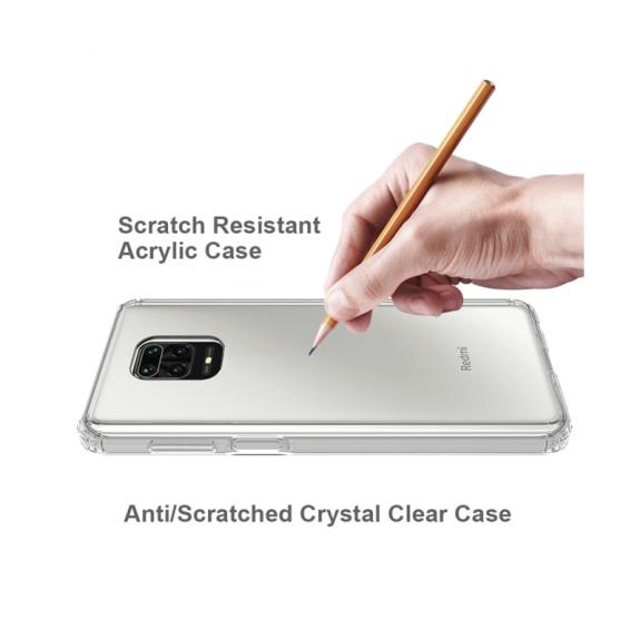 FUNDA CARCASA GEL TPU PARA XIAOMI REDMI NOTE 9S TRANSPARENTE